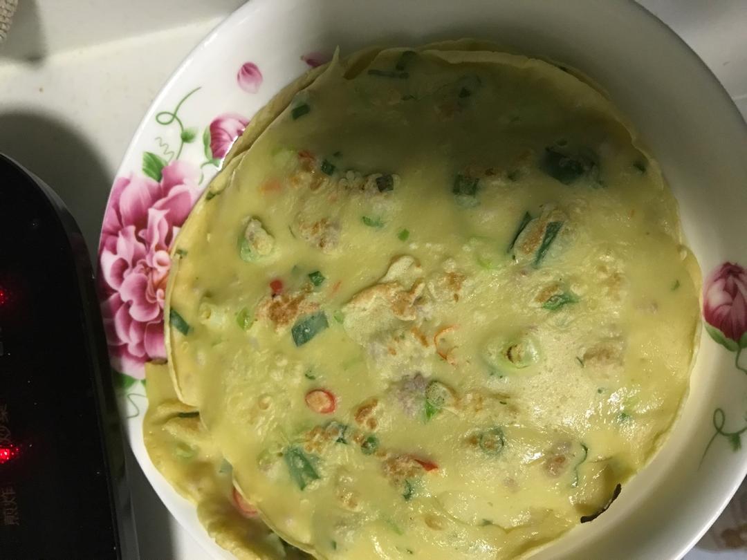 葱花蛋饼（快手营养早餐）