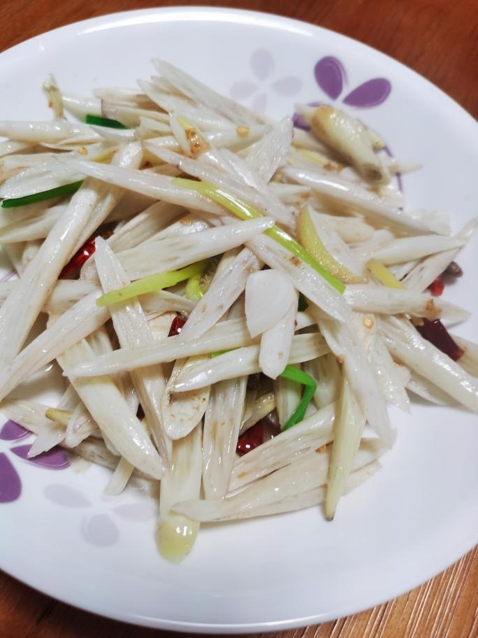 炒藕带的做法