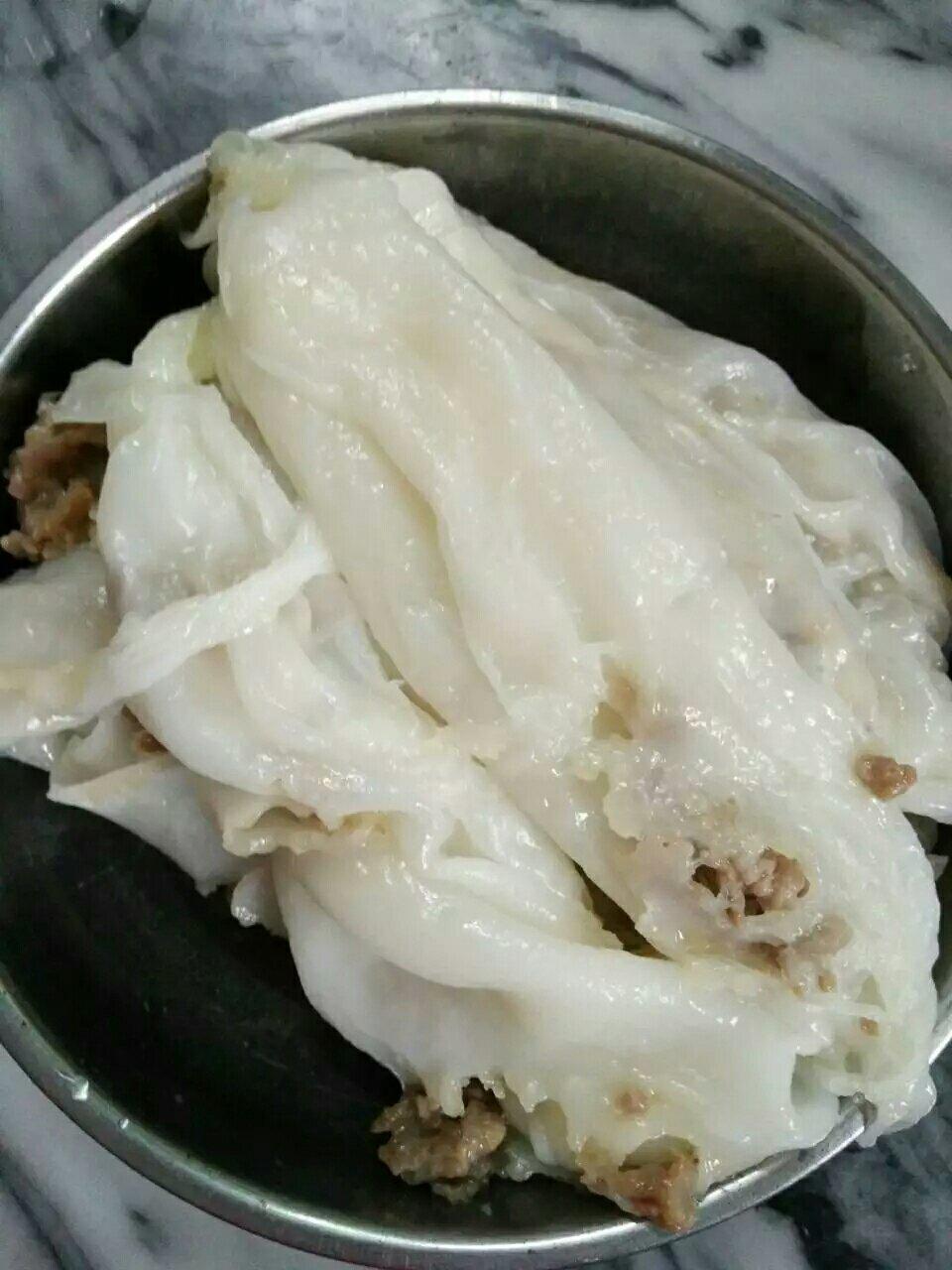 爽口嫩滑，晶莹剔透粤式肠粉——在家自己做拉肠