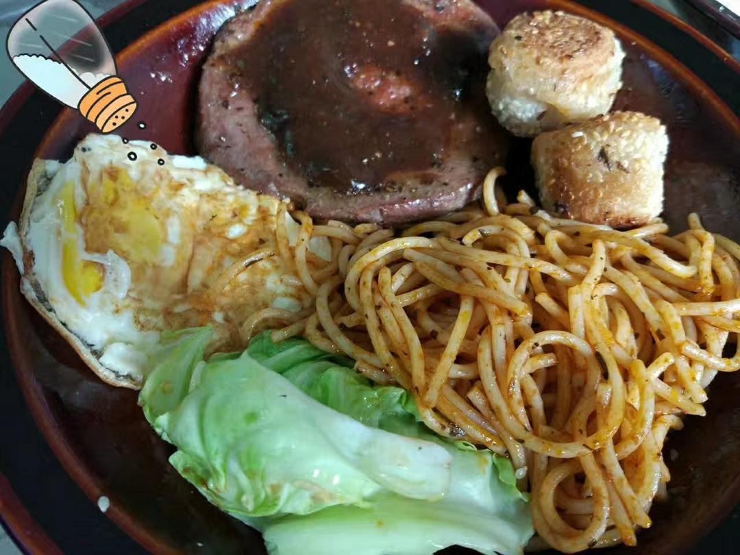 黑椒牛排