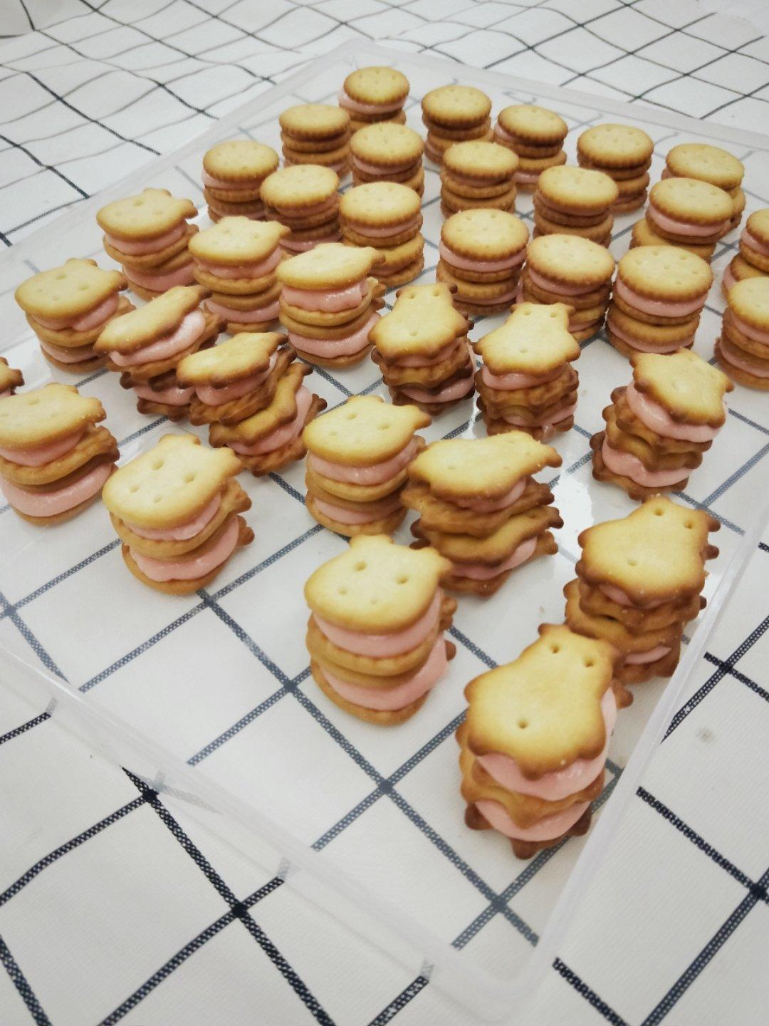 快手纽扣牛扎饼干