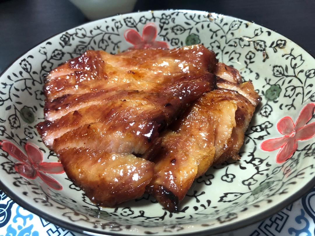 鲜嫩多汁的空气炸锅版蜜汁叉烧