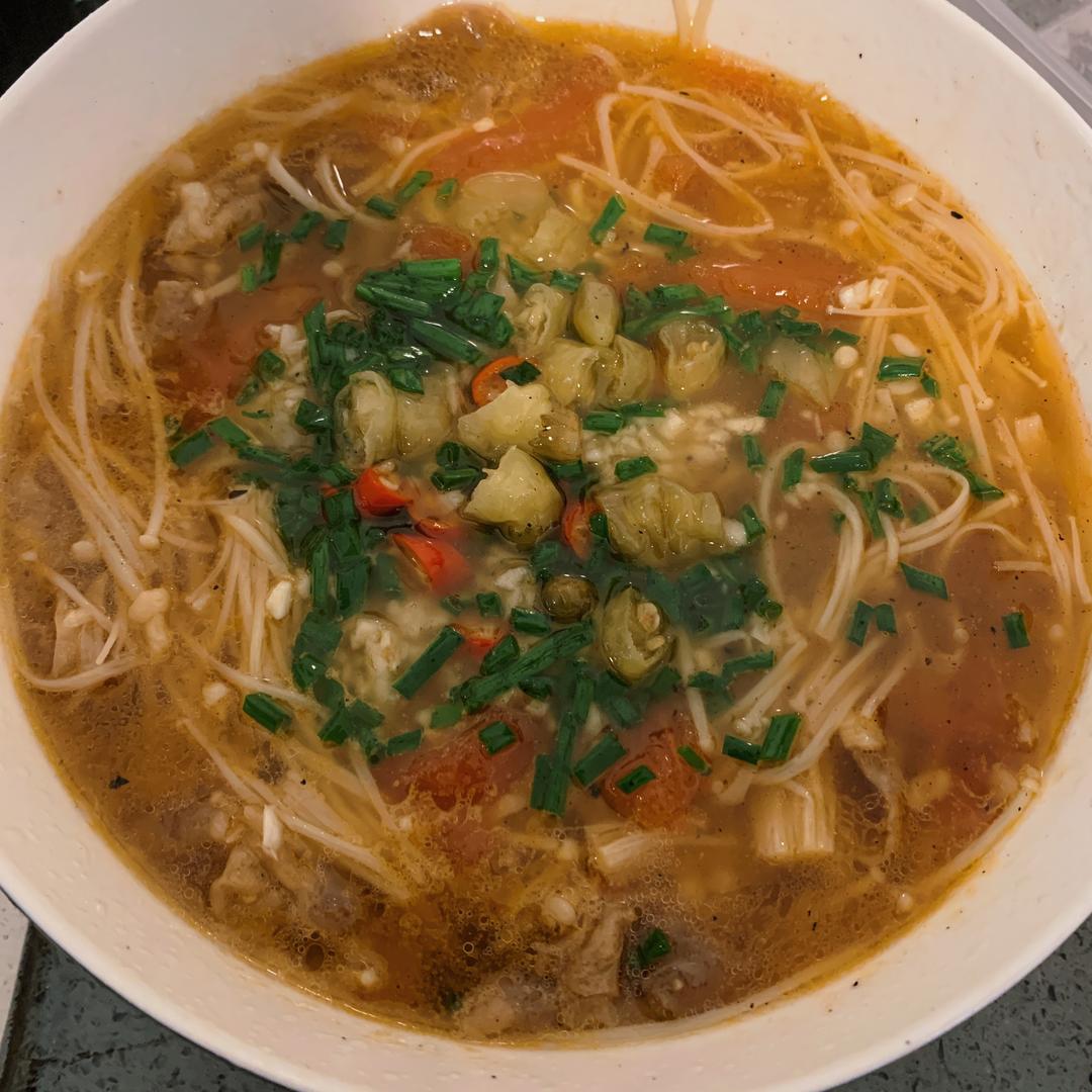 金针菇肥牛