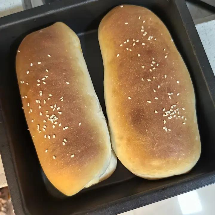 红豆沙早餐包