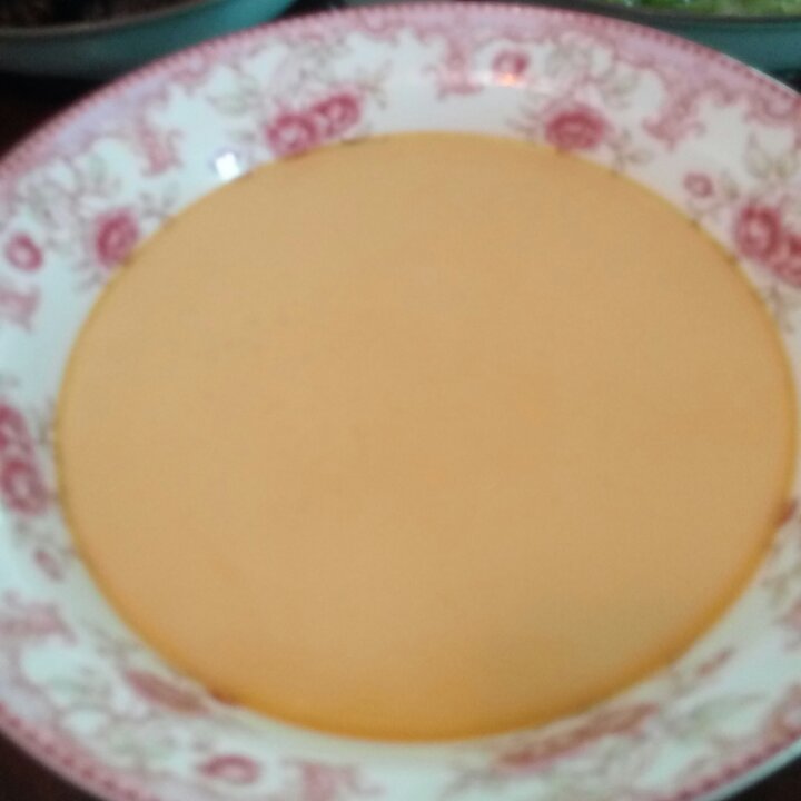 平滑如镜的蛋羹