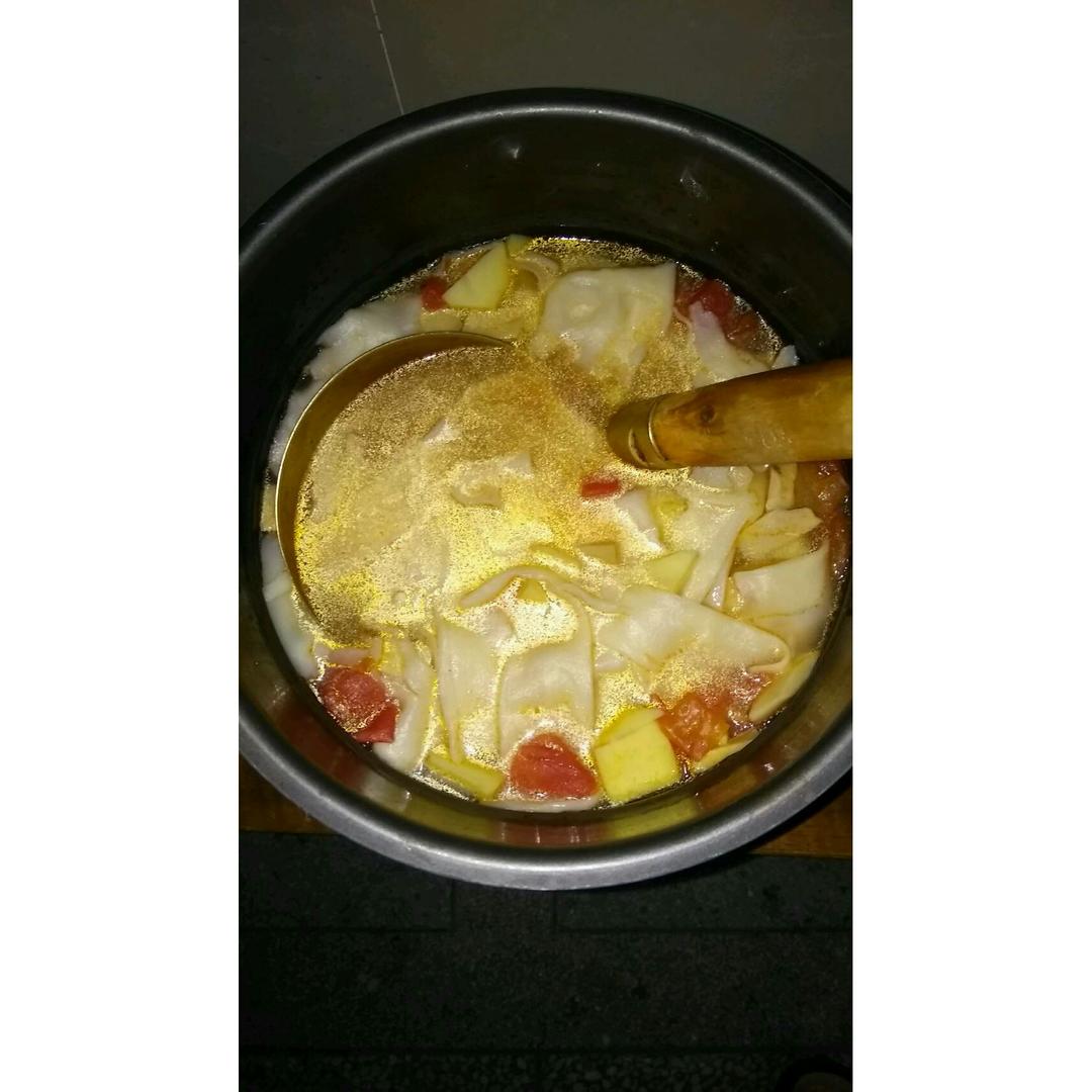 新疆汤饭（揪片子）附揪面片图解