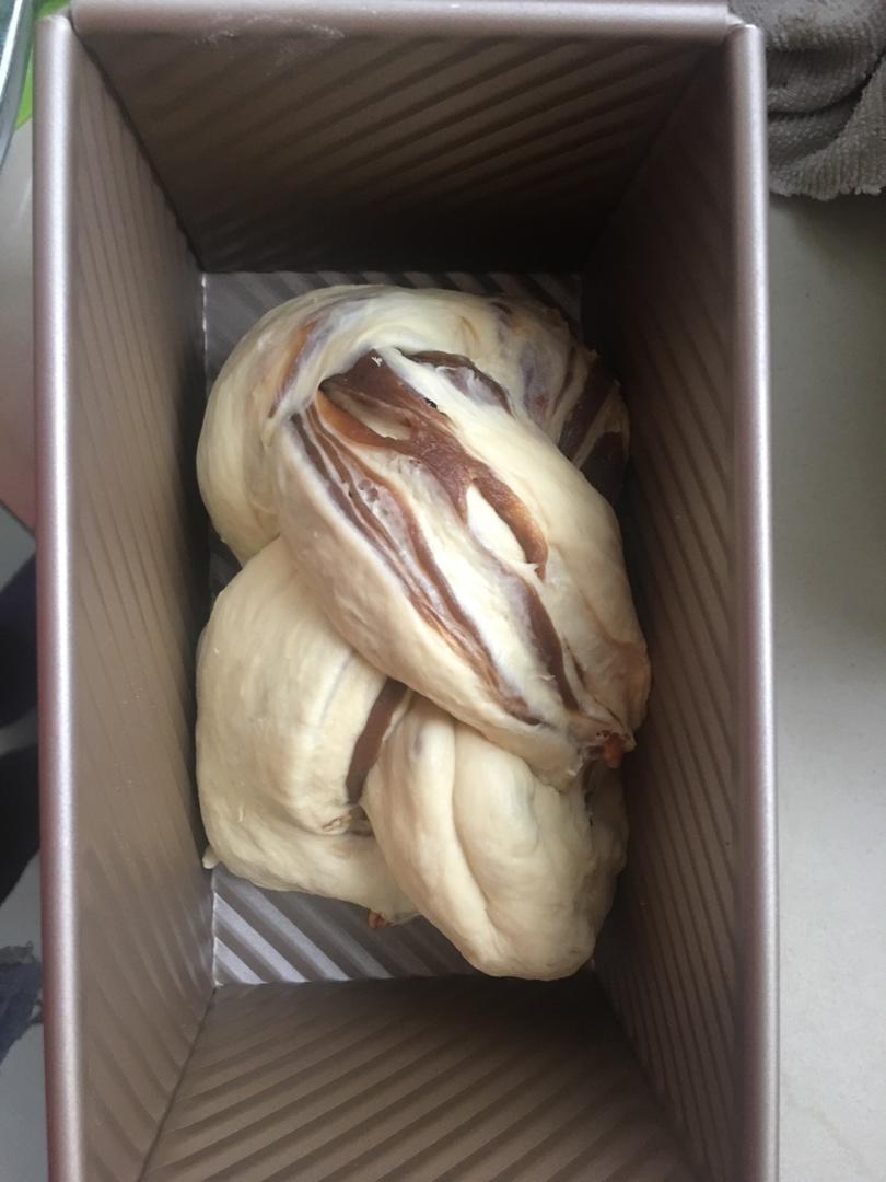 双重拉丝的红糖麻薯吐司