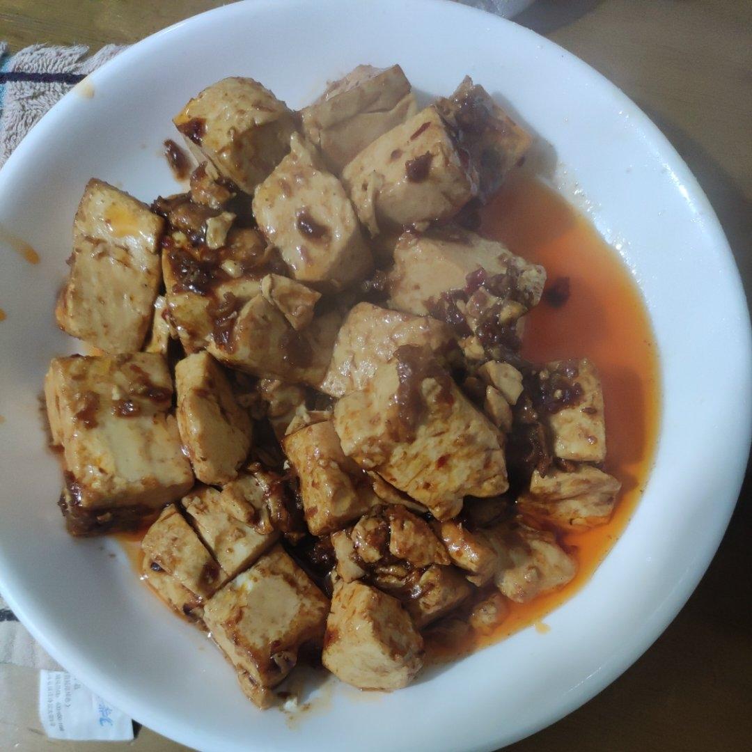 家常葱烧豆腐