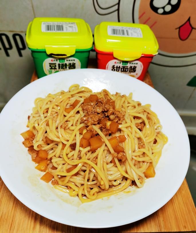 零厨艺快手杂酱面的做法