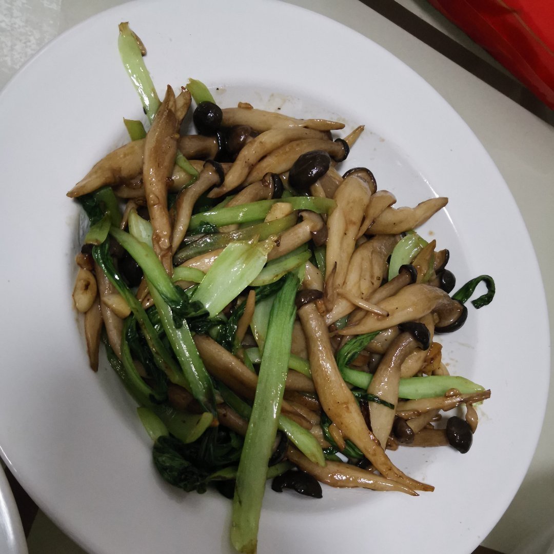 蟹味菇炒小油菜