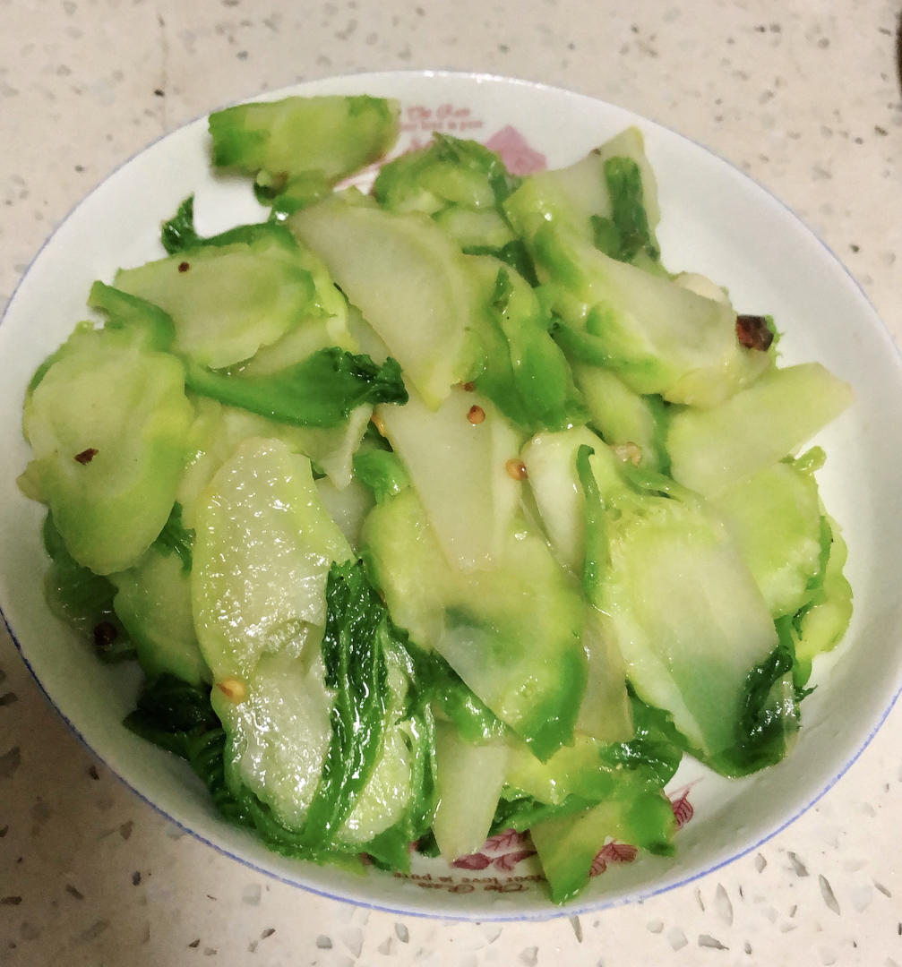 清炒儿菜（清香翠绿超好吃）