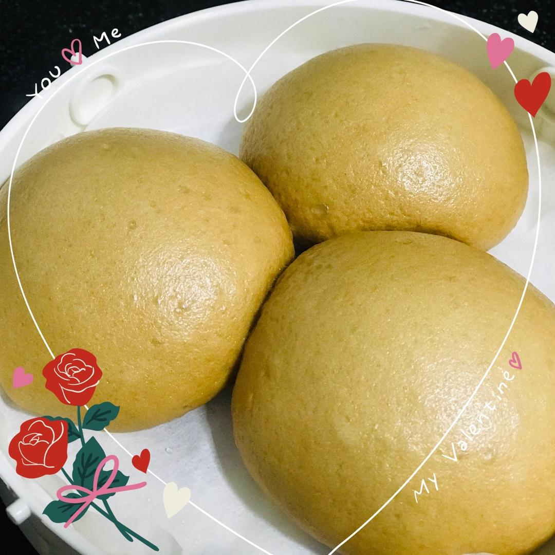 有着面包口感的红糖馒头（一次发酵）