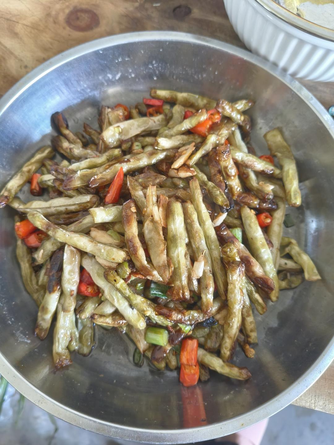 超好吃的干煸豆角