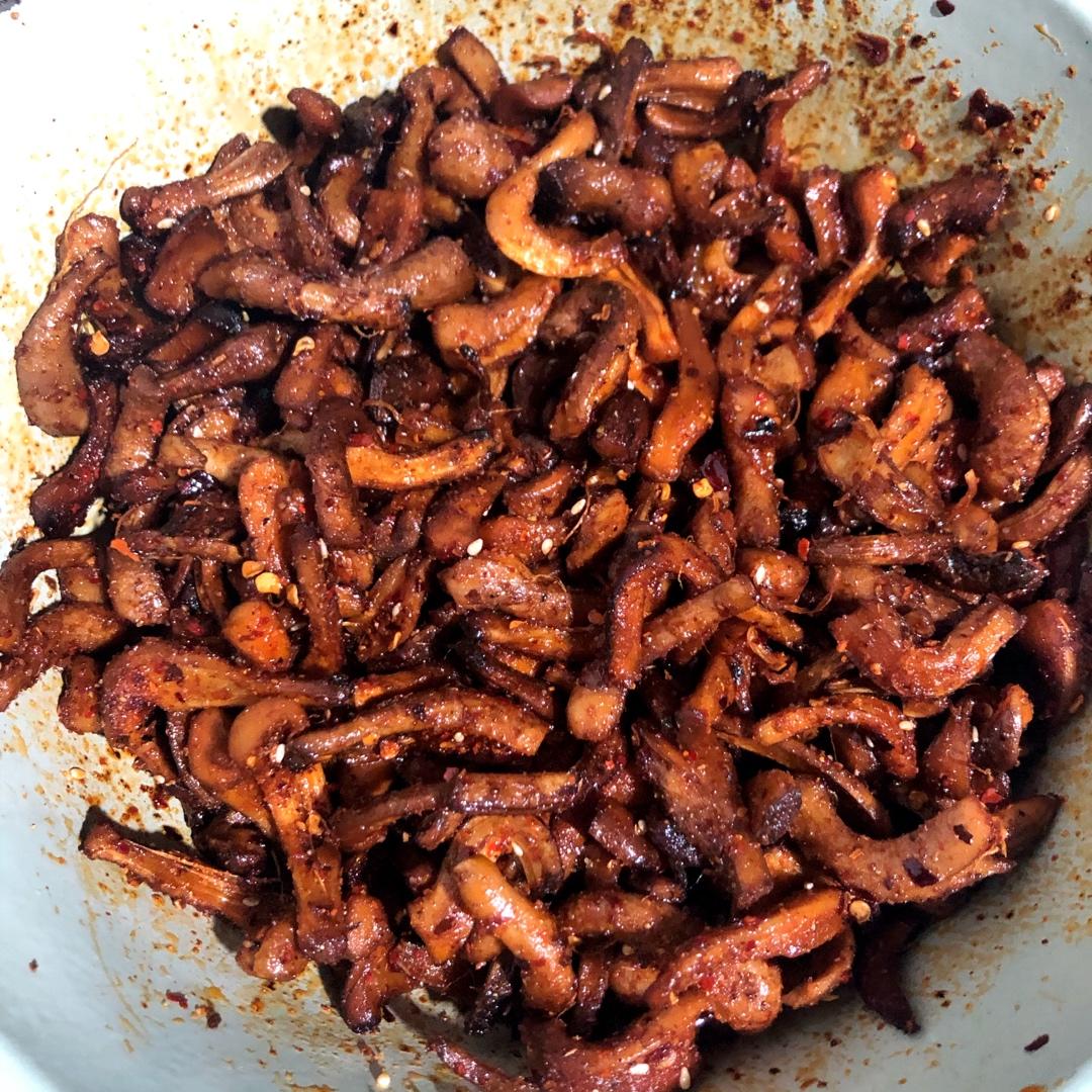 里7做的油炸香菇脚