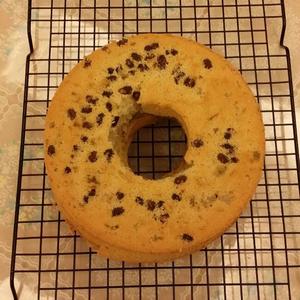 低脂红糖红豆香蕉戚风蛋糕的做法 步骤6