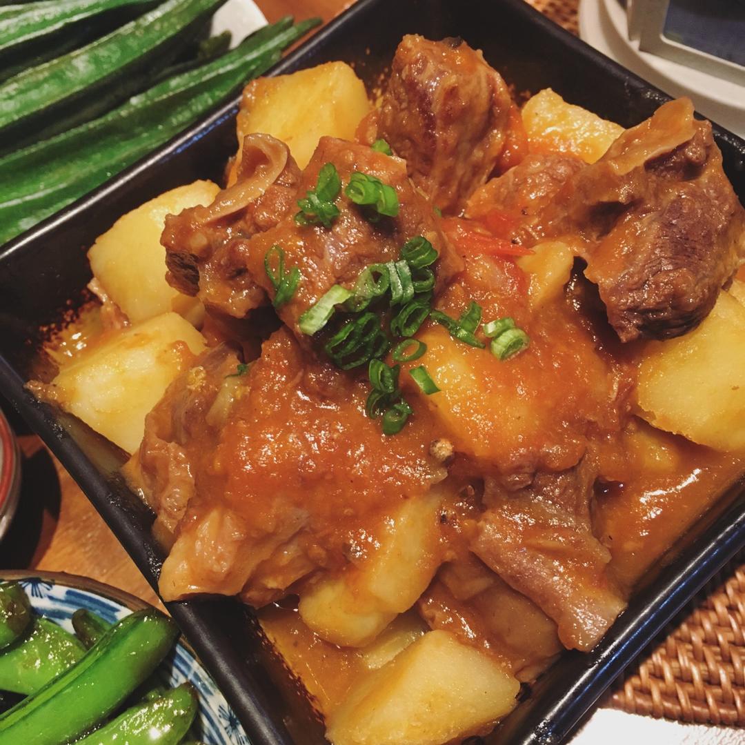 番茄牛腩(这样做牛肉不会老哦）