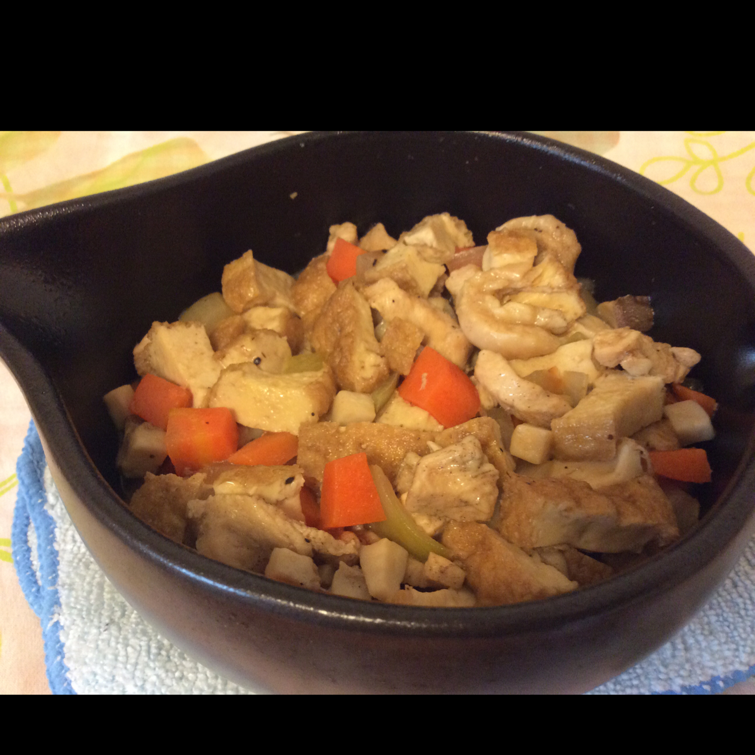 孜然胡萝卜鸡肉