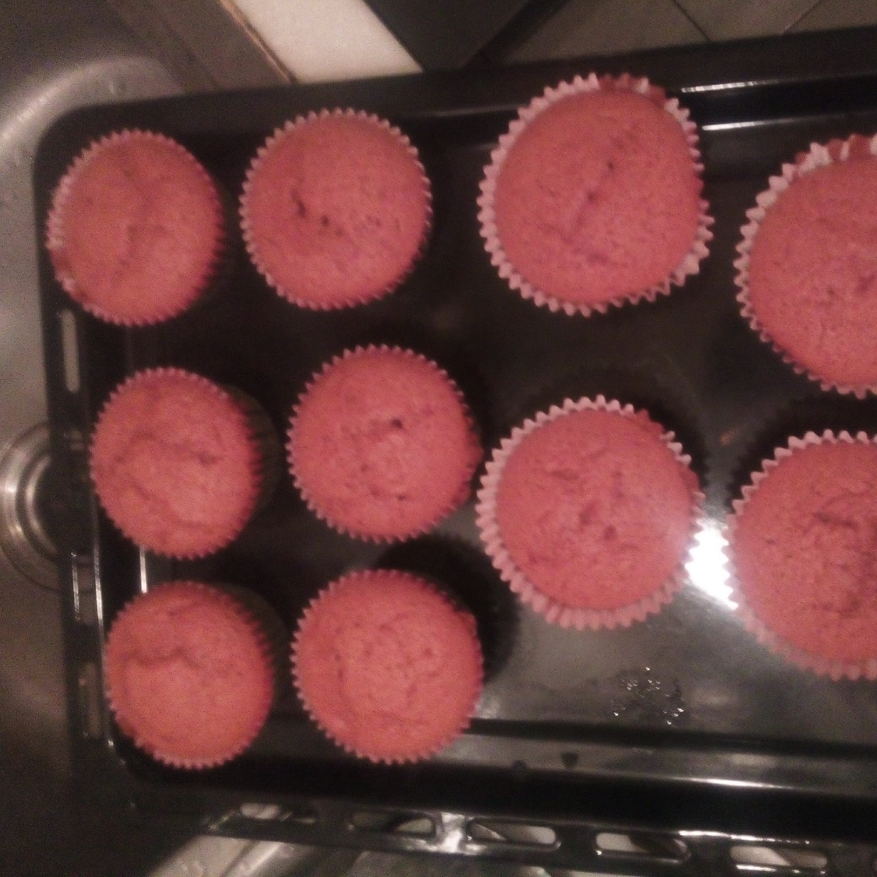经典红丝绒杯子蛋糕（red velvet cupcake）