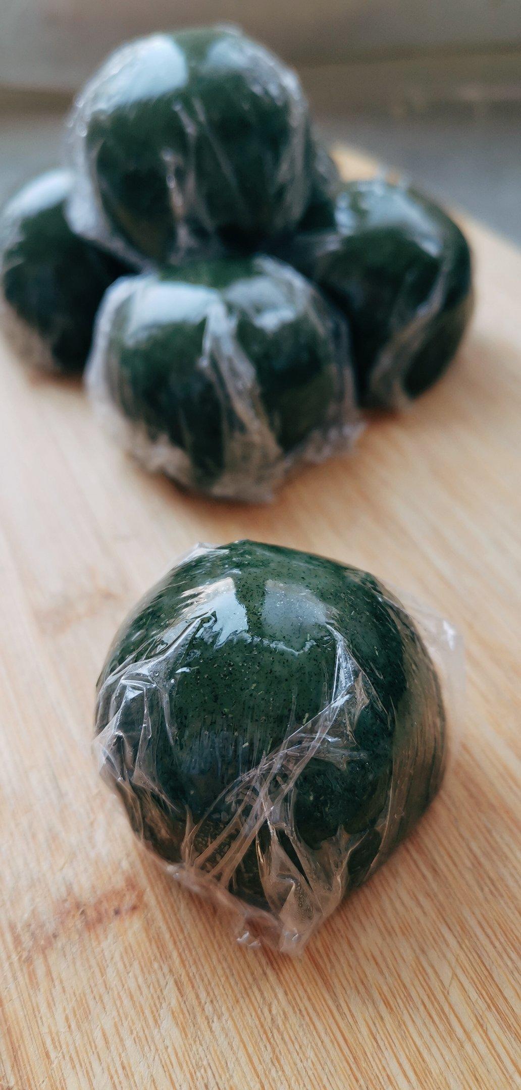 《Tinrry+》咸蛋黄肉松青团+红豆沙青团