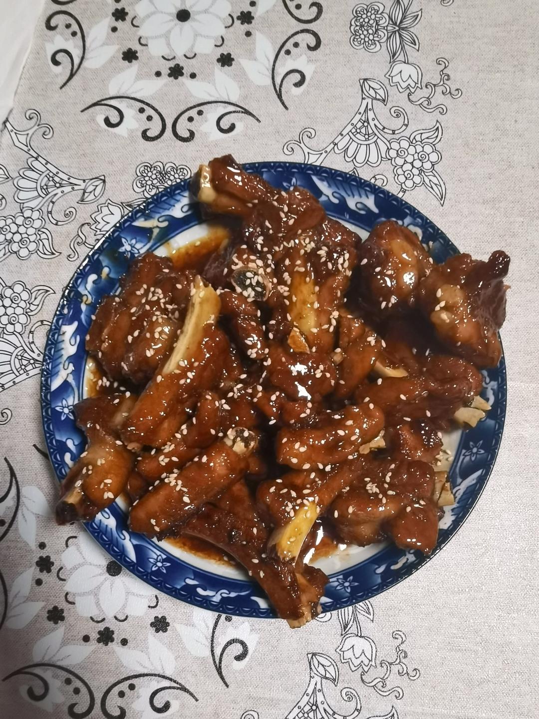 糖醋排骨/糖醋小排（不放油）（12345口诀做出正宗上海本帮）