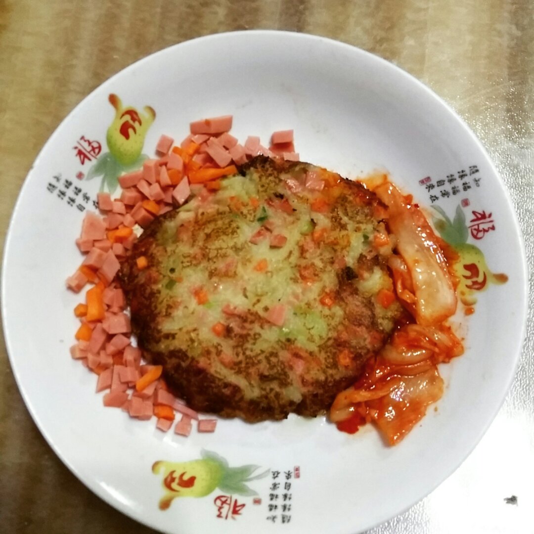 土豆火腿早餐饼