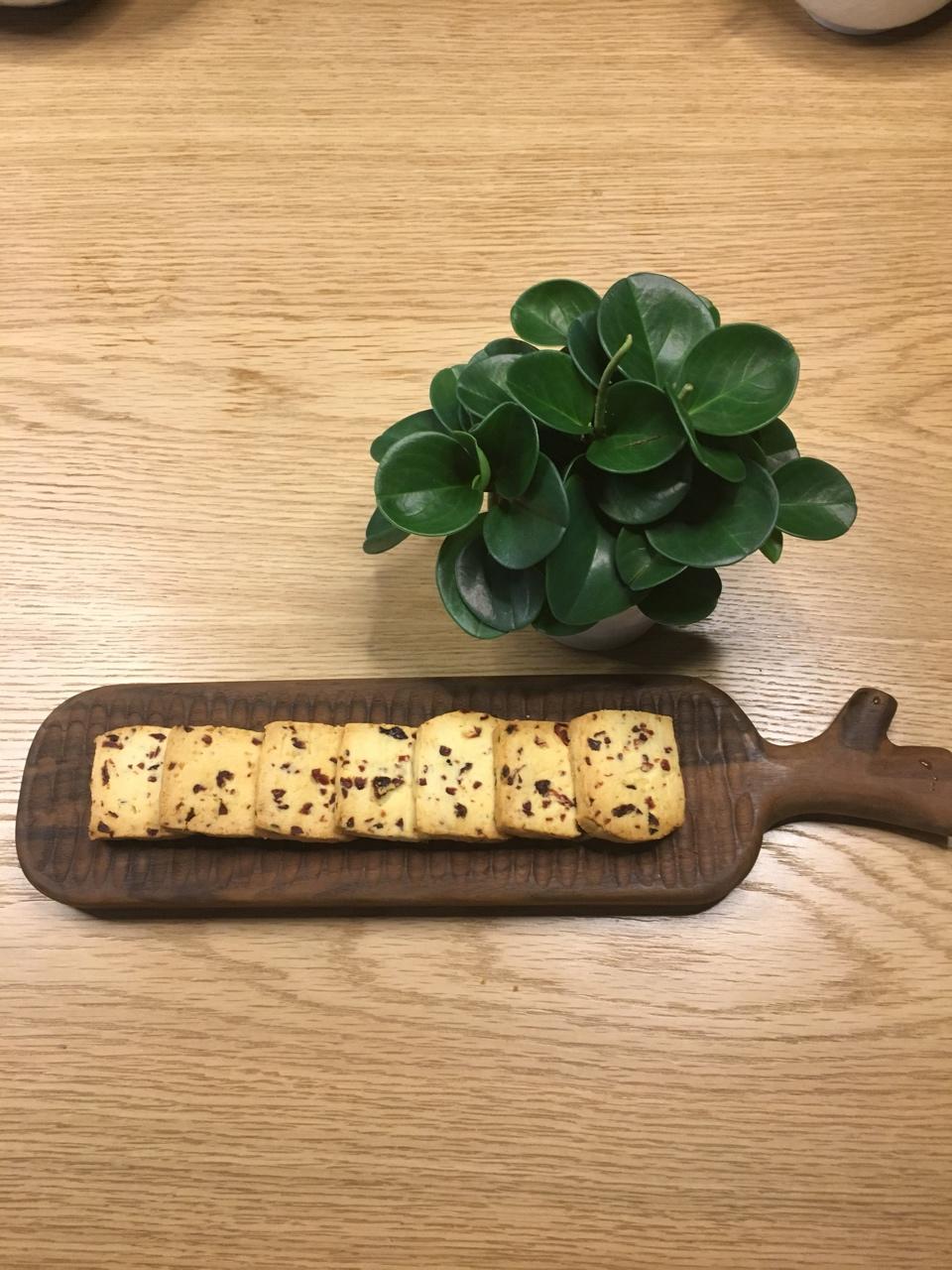 低糖少油版蔓越莓饼干