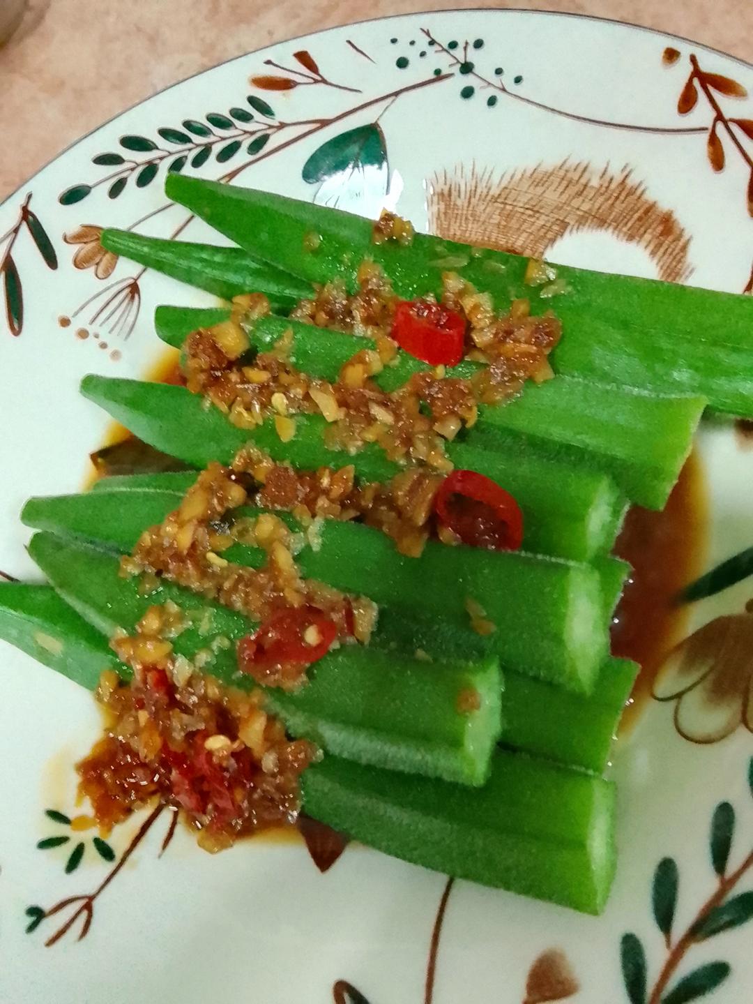 减脂营养健康|白灼秋葵|