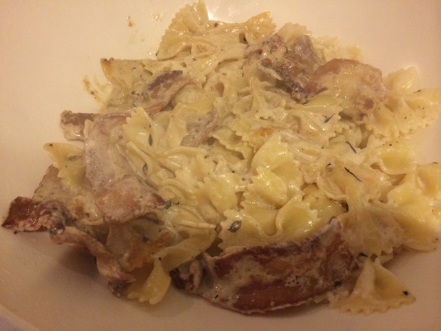 奶油培根意大利面（spaghetti）