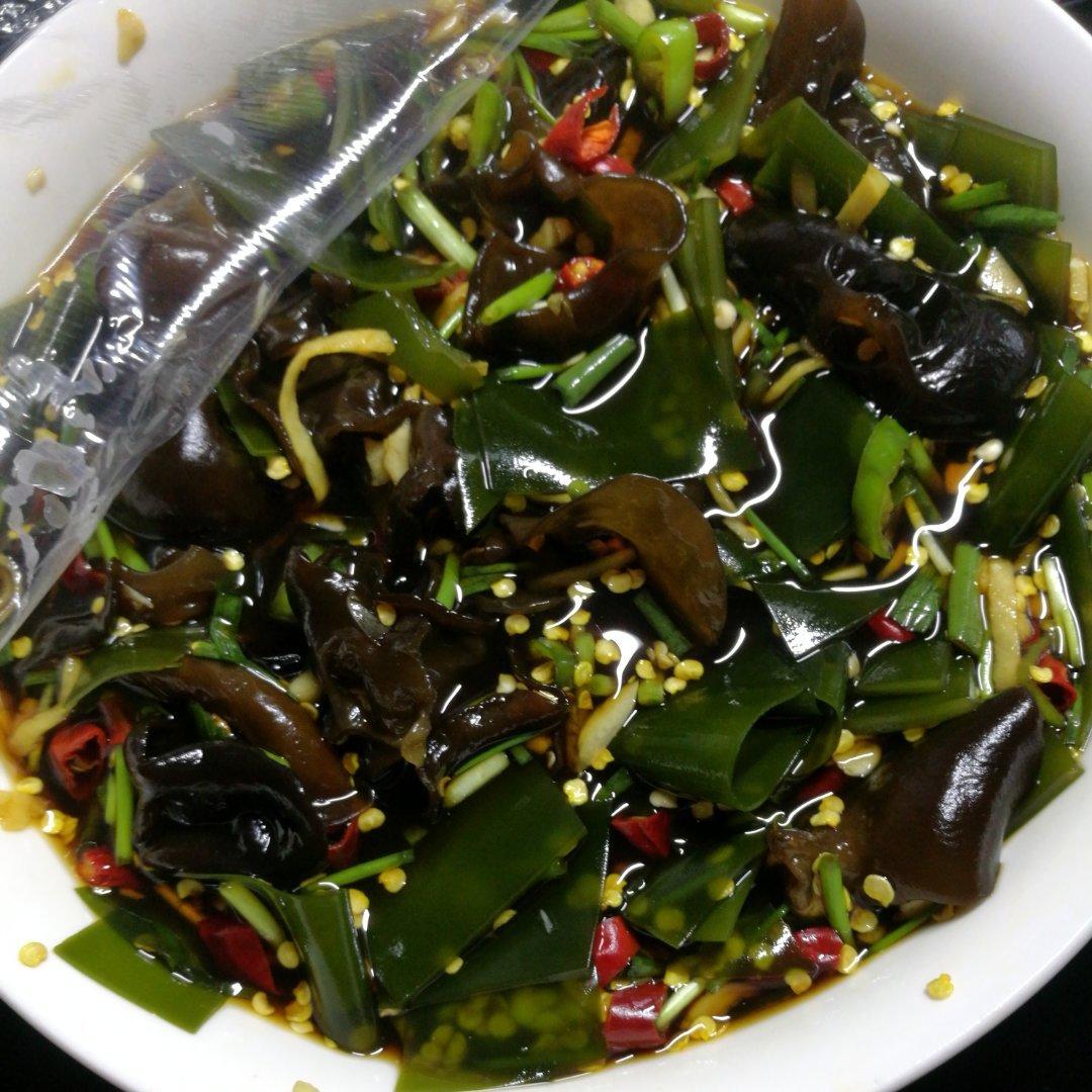 唯美kthd做的简单好吃的老醋海带醋泡海带