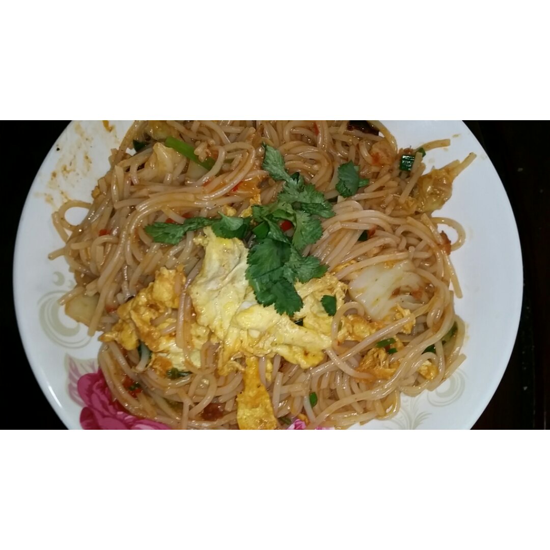 鸡蛋炒米粉