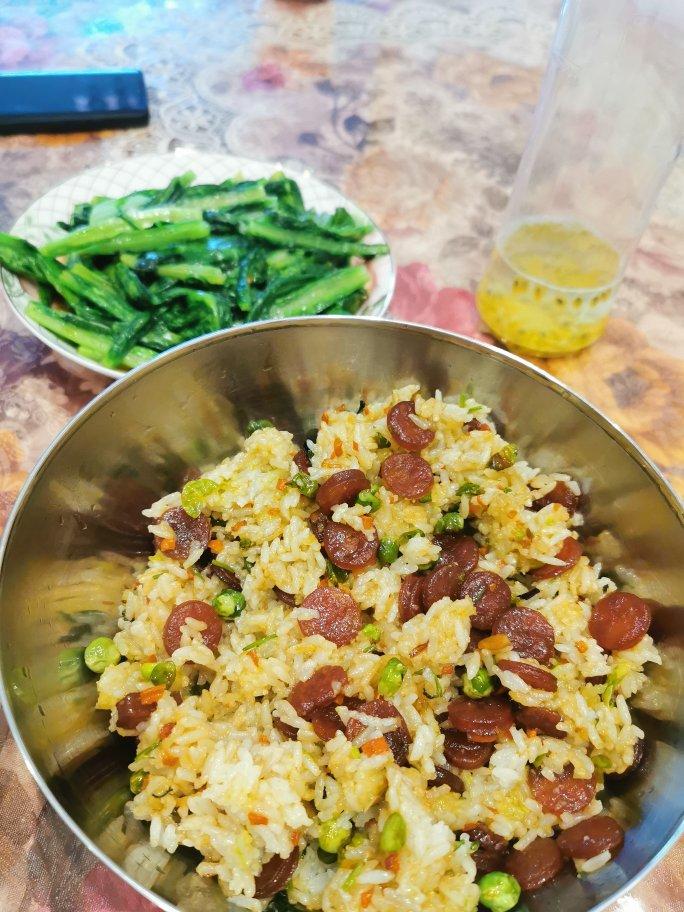 电饭煲腊味饭