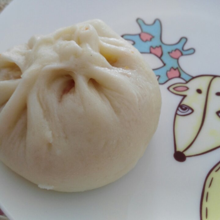 胡萝卜馅素包子