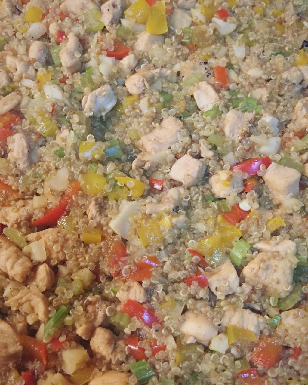 【健康三餐】香喷喷孜然鸡肉闷饭