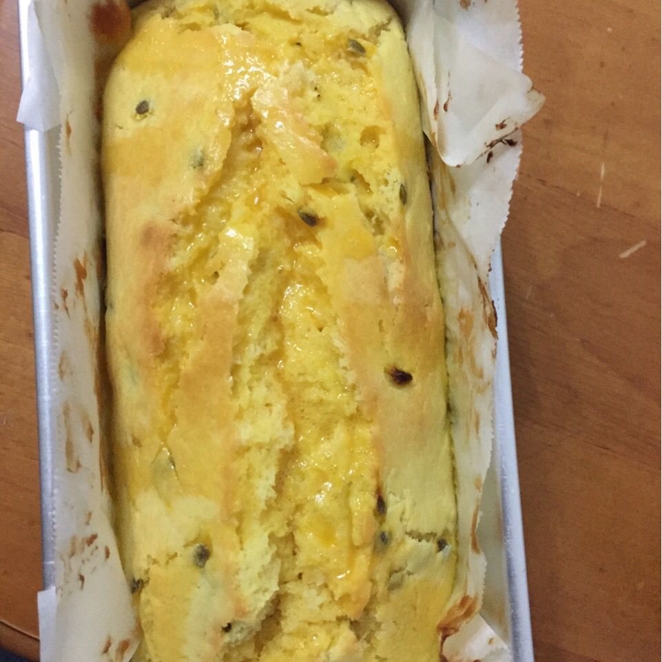 轻盈百香果磅蛋糕