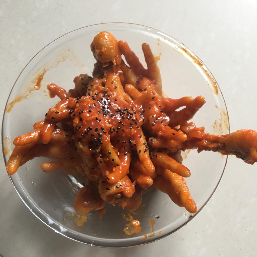 韩式辣鸡爪