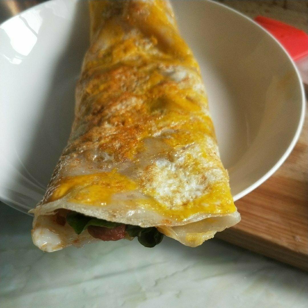 平底锅煎饼果子