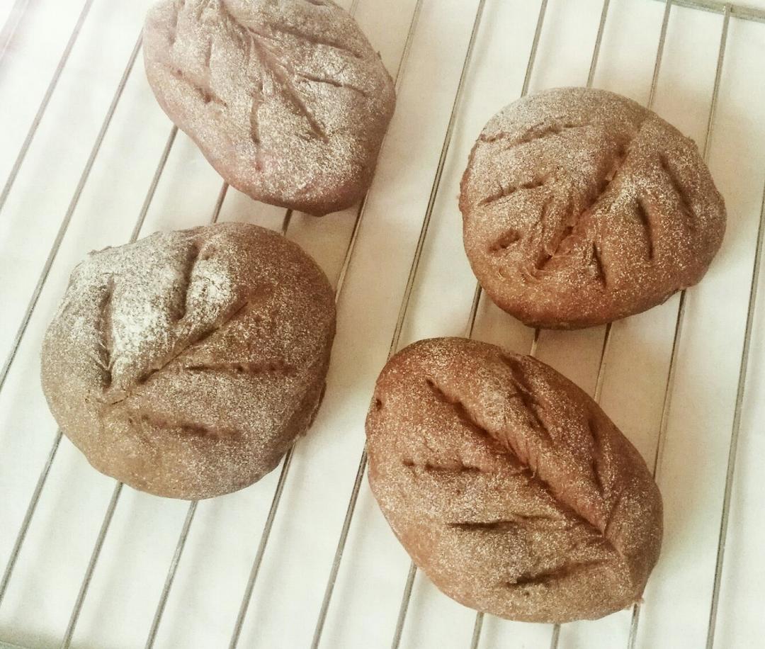 巧克力软欧包(无糖)