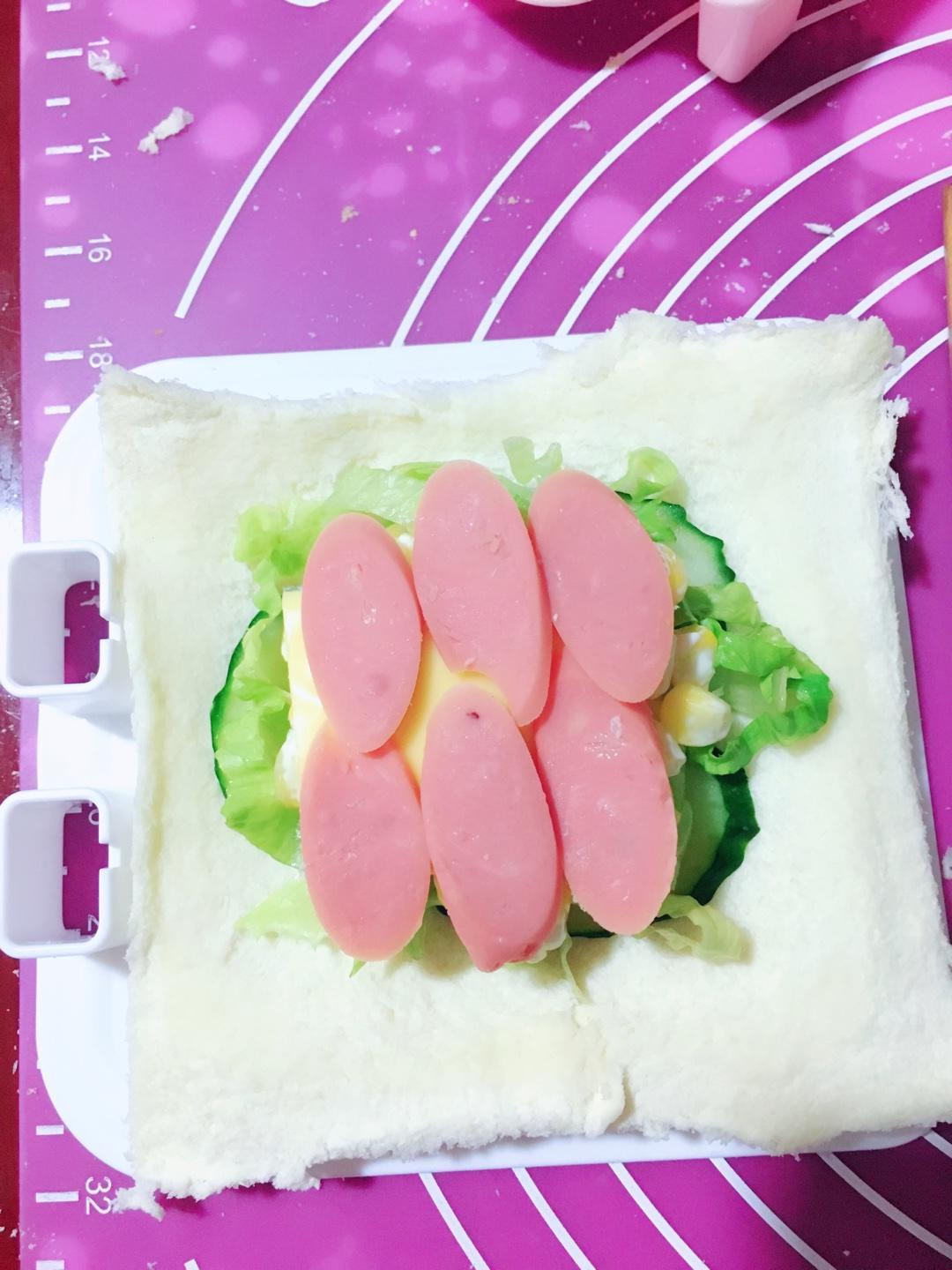 纯奶手撕吐司的做法 步骤1