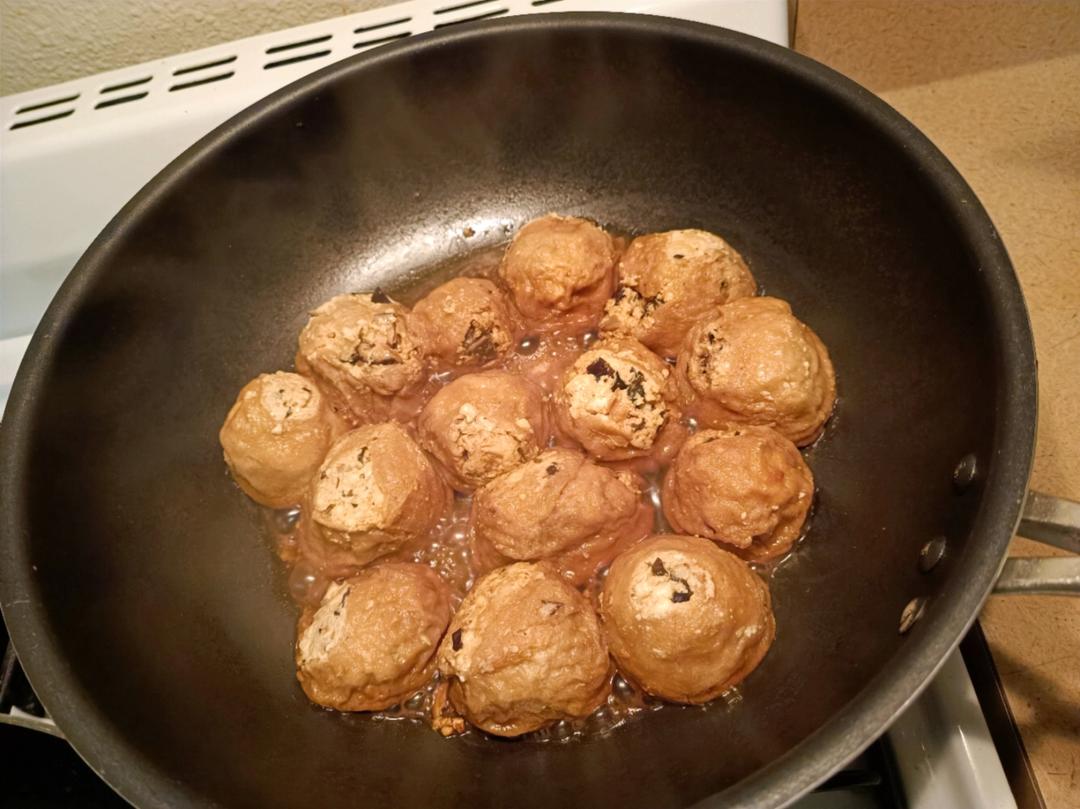 油面筋塞（猪+虾）肉