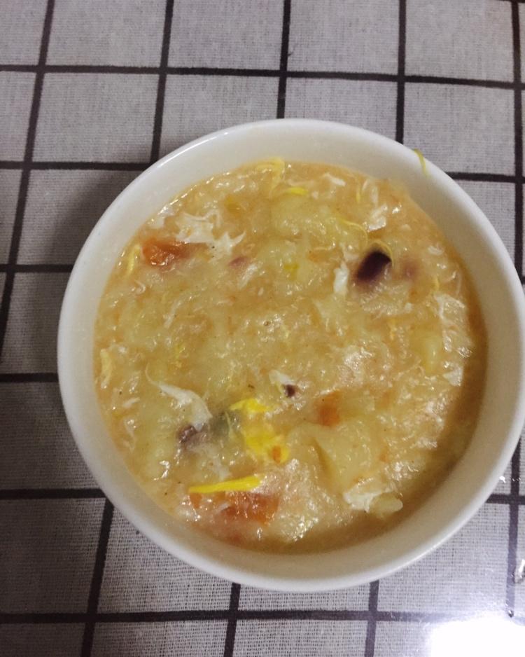 简单早餐-疙瘩汤