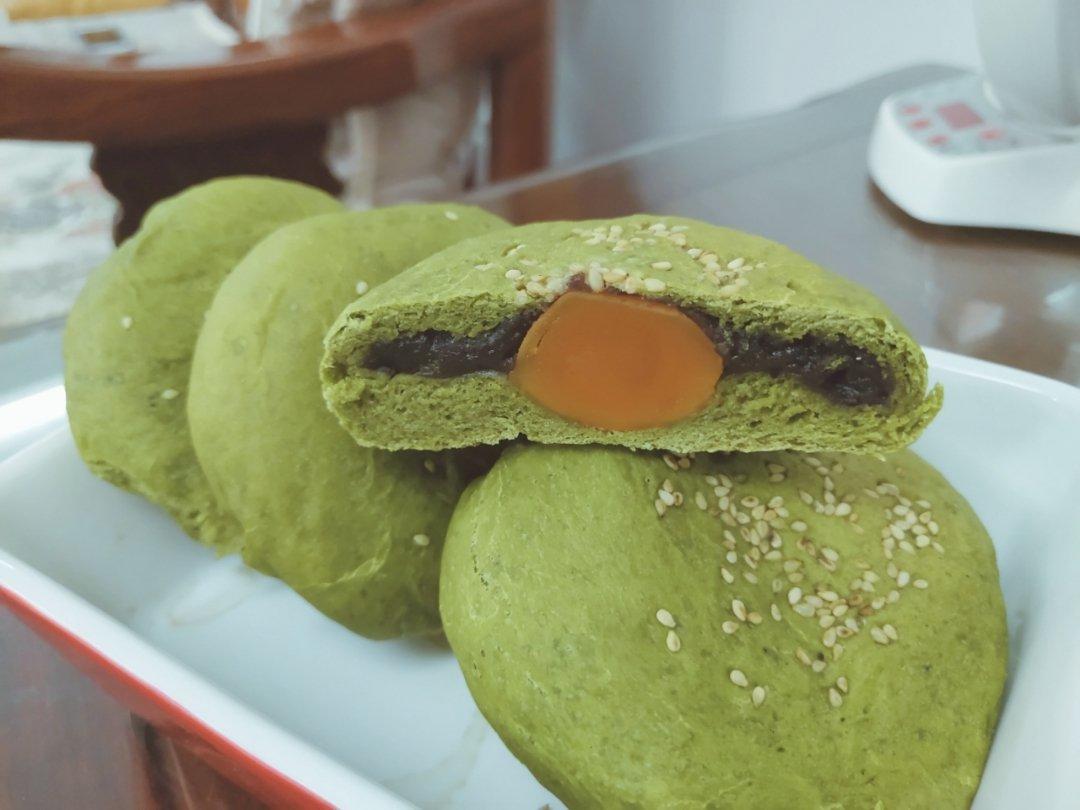 日式和风红豆包