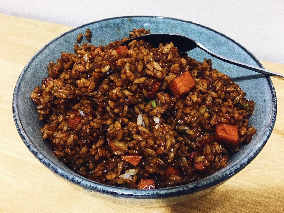 酱油炒饭(超级简单)
