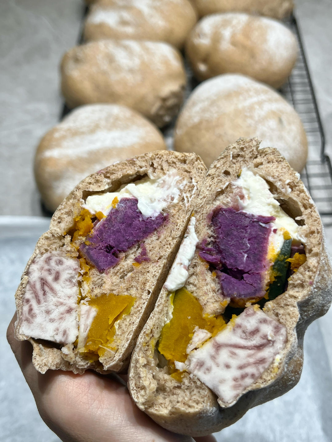 🪭30%全麦杂粮奶酪软欧「永辉丰收的喜悦」