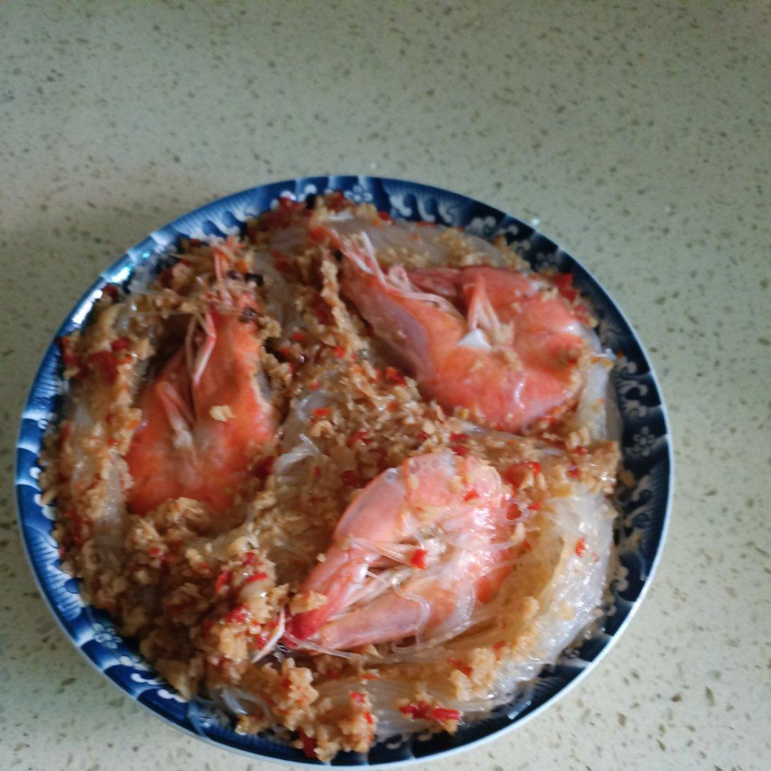 蒜蓉粉丝蒸虾