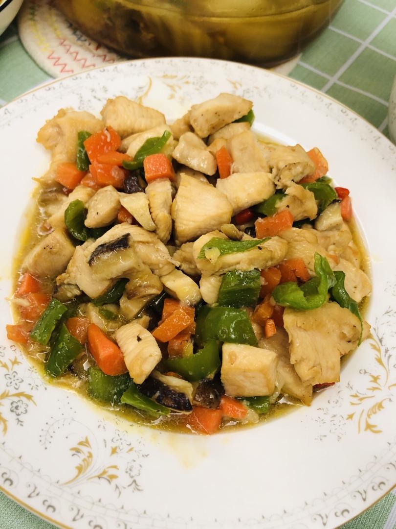 超嫩的小炒鸡胸肉