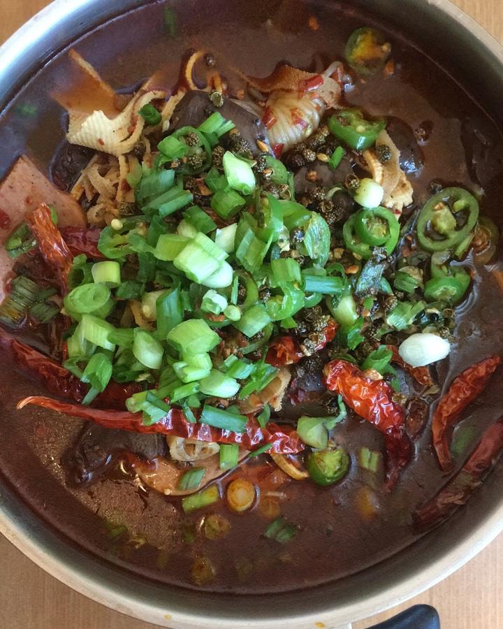 香辣毛血旺