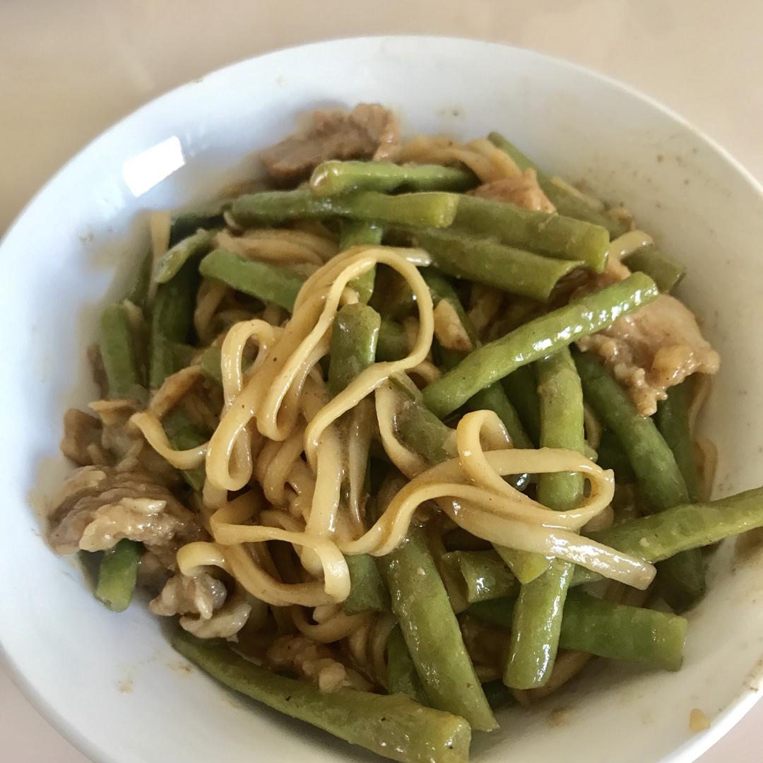 豆角焖面