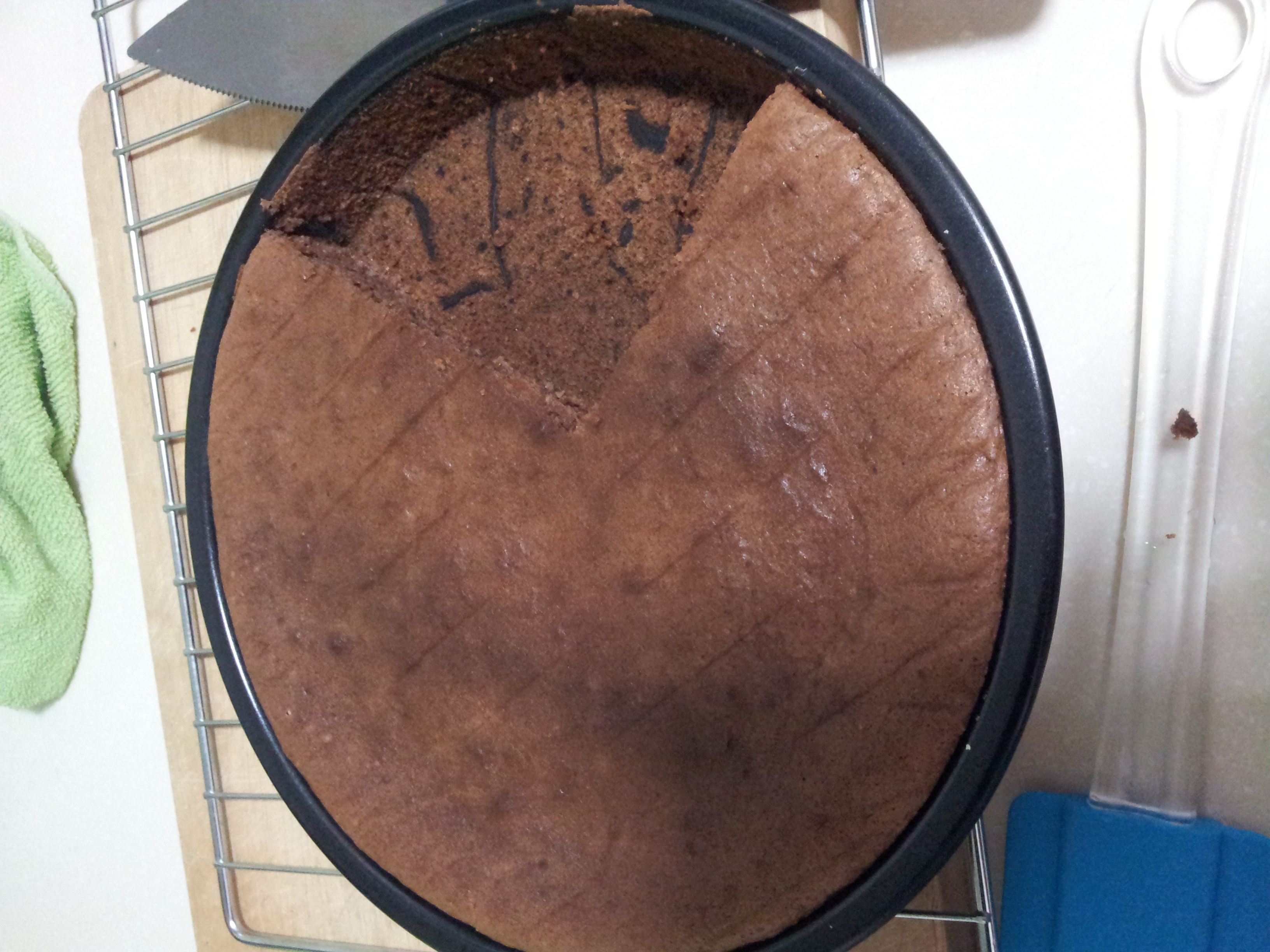 巧克力戚风蛋糕