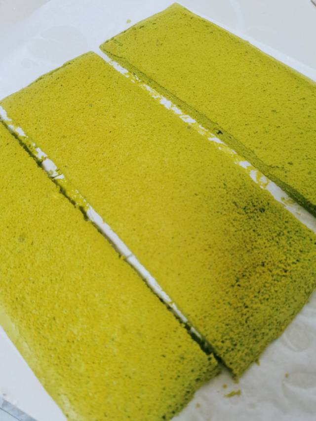 抹茶草莓城堡蛋糕