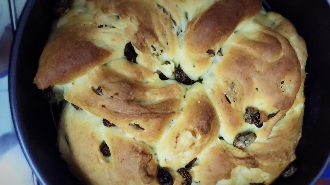 入门级不用揉出膜的手撕紫薯面包无黄油版